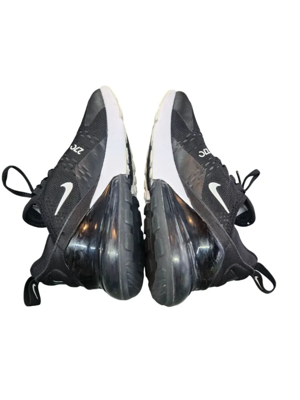 Nike Air Max 270 Black & White Sneakers Women’s Size 8.5 Lightweight Design With